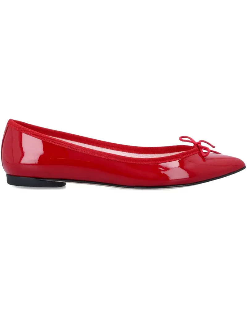 Repetto pointed ballerina shoes - Rot Rot