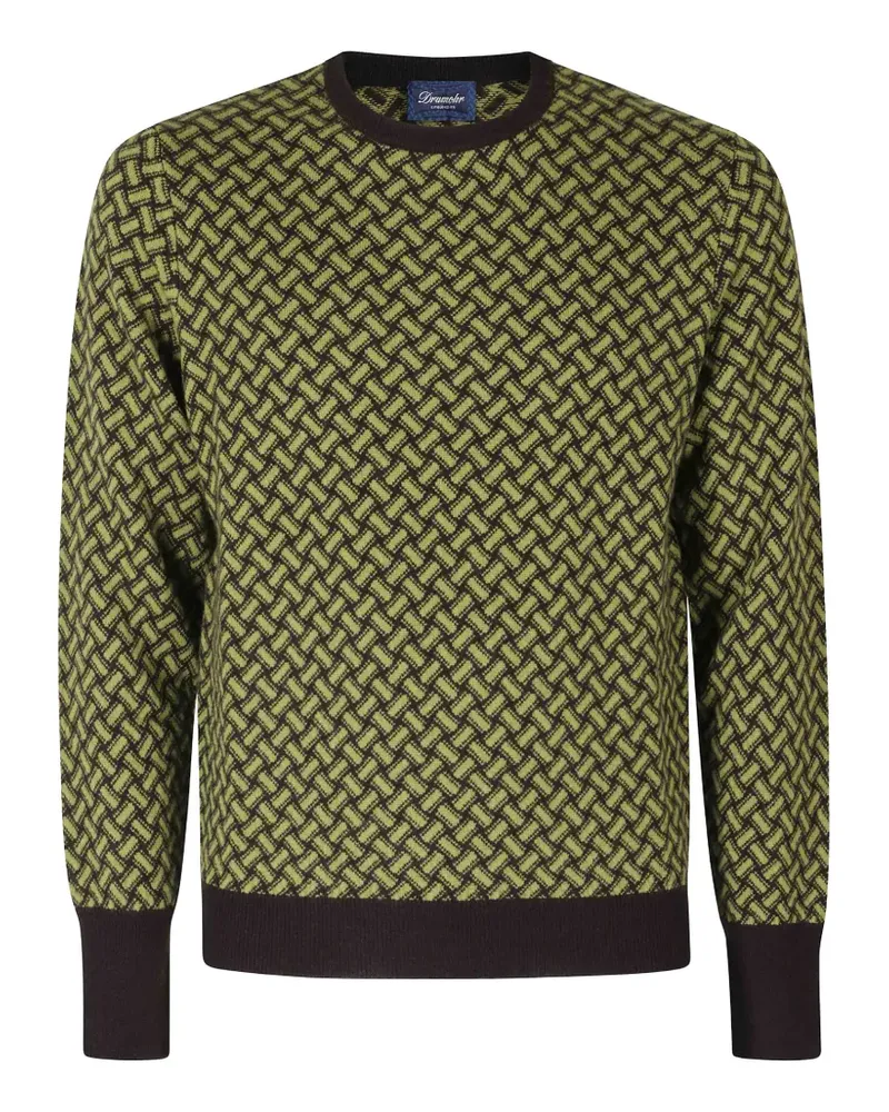 Drumohr  Razor Blade Pullover - Grün Grün