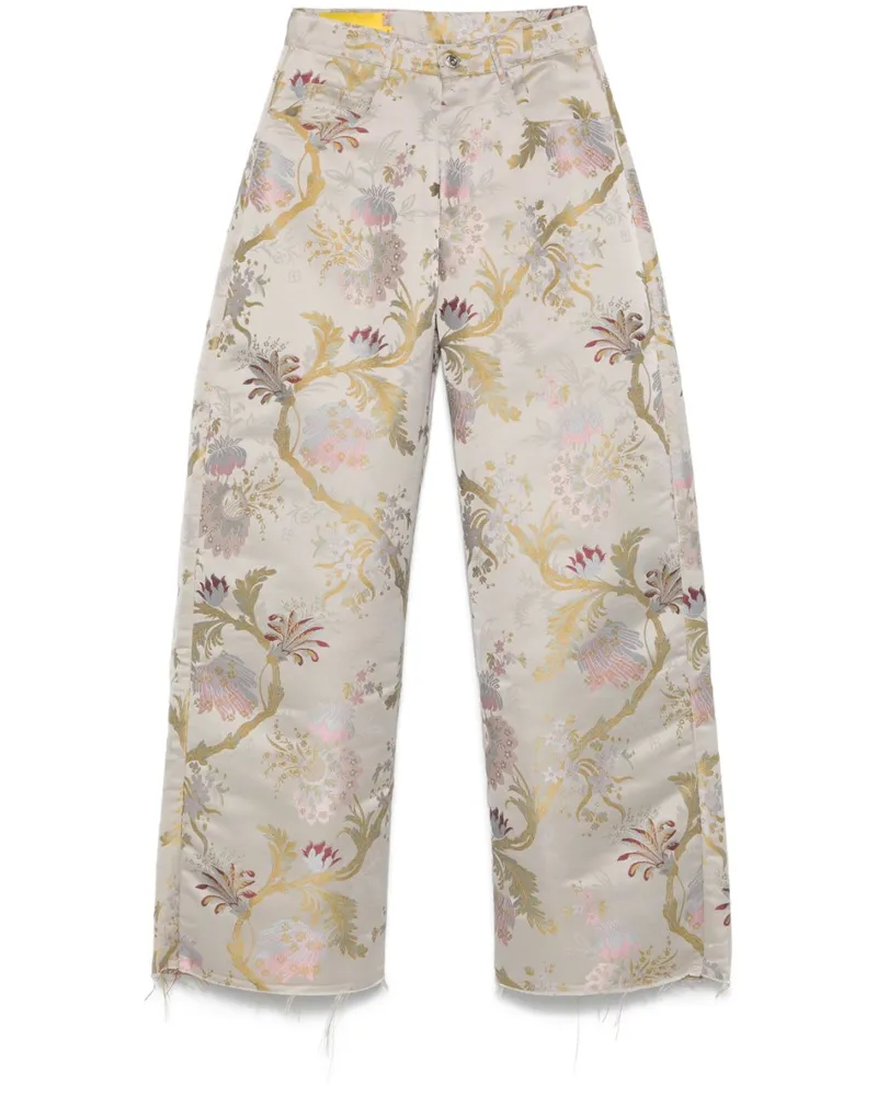 Marques ' Almeida Hose aus Brokat-Jacquard - Nude Nude