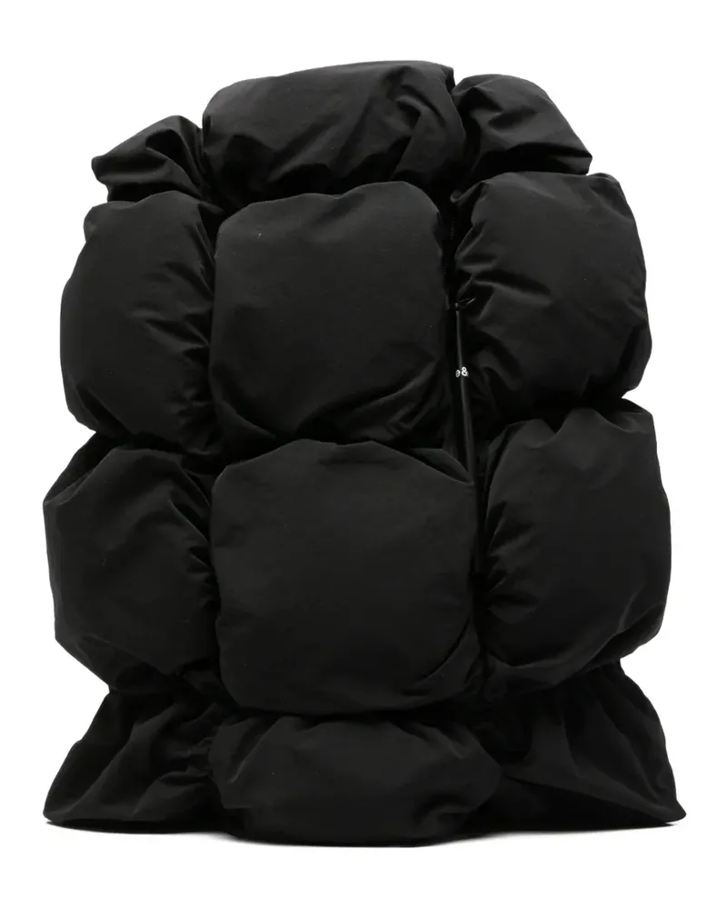 COTEetCIEL Drava quilted padded backpack - Schwarz Schwarz