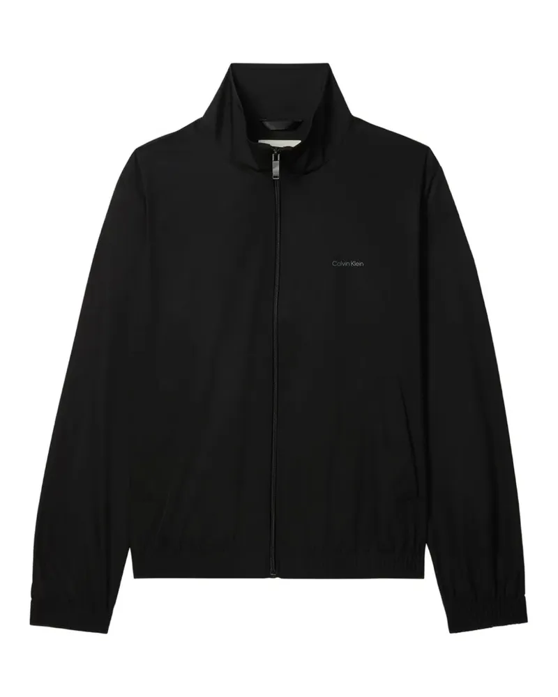 Calvin Klein Jacke mit Logo-Print - Schwarz Schwarz