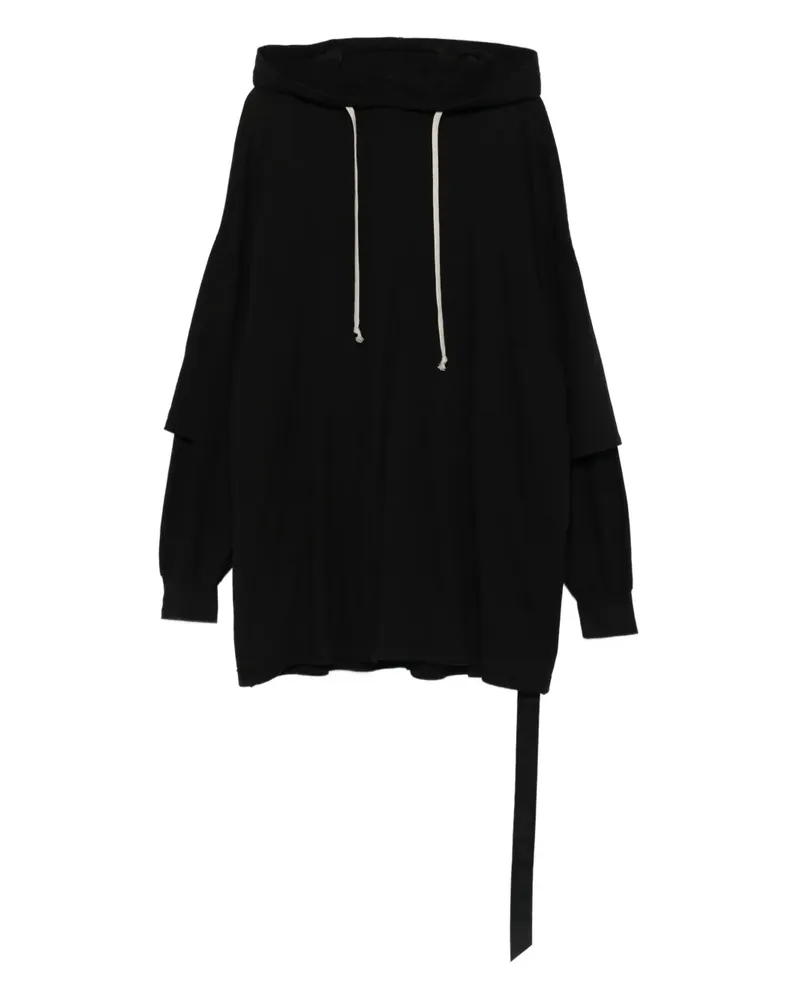 DRKSHDW by Rick Owens Tommy Hustler Hoodie - Schwarz Schwarz