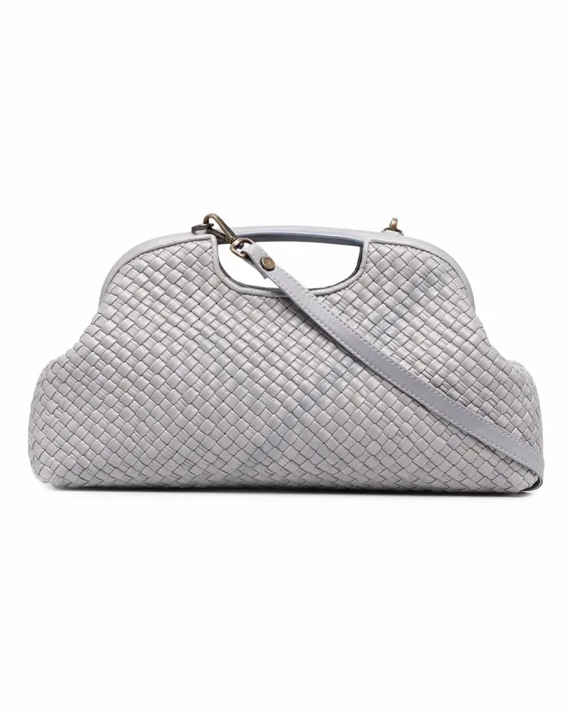 Officine Creative Italia Gewebter Class 48 Shopper - Grau Grau