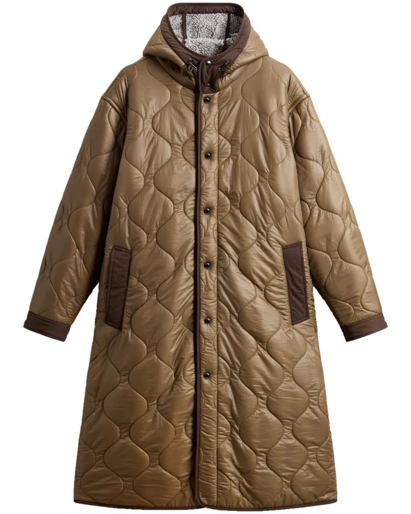 Woolrich Gesteppter Mantel - Nude Nude