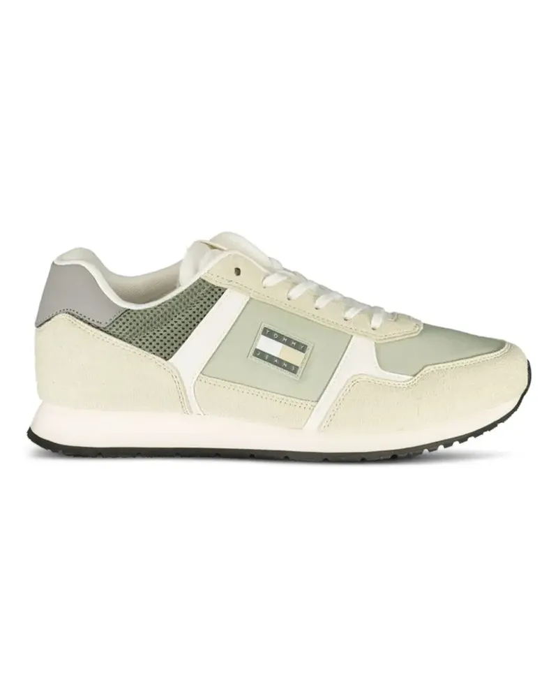 Tommy Hilfiger panelled lace-up sneakers - Nude Nude