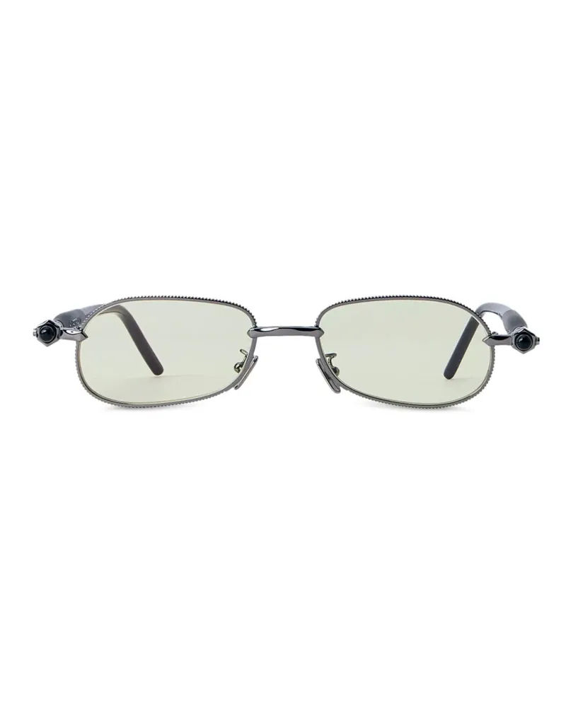 KUBORAUM round-frame sunglasses - Grau Grau