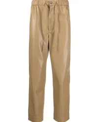 Nanushka Tapered-Hose mit Kordelzug Braun