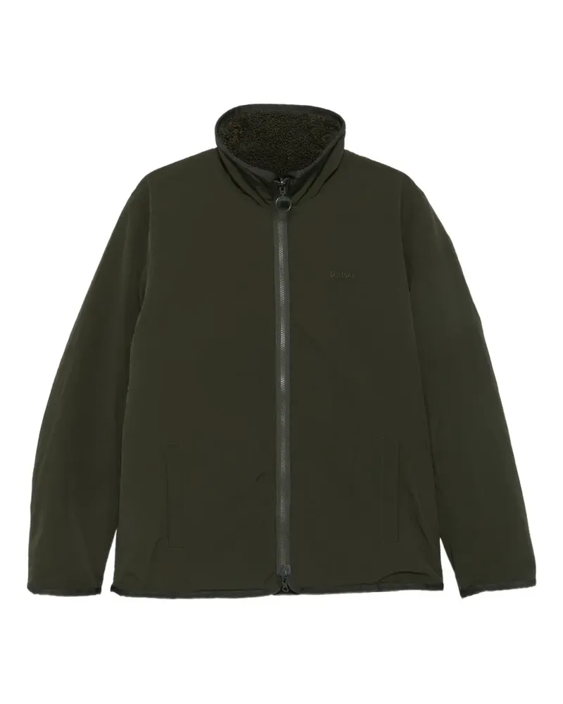 Barbour reversible fleece zip-up jacket - Grün Grün