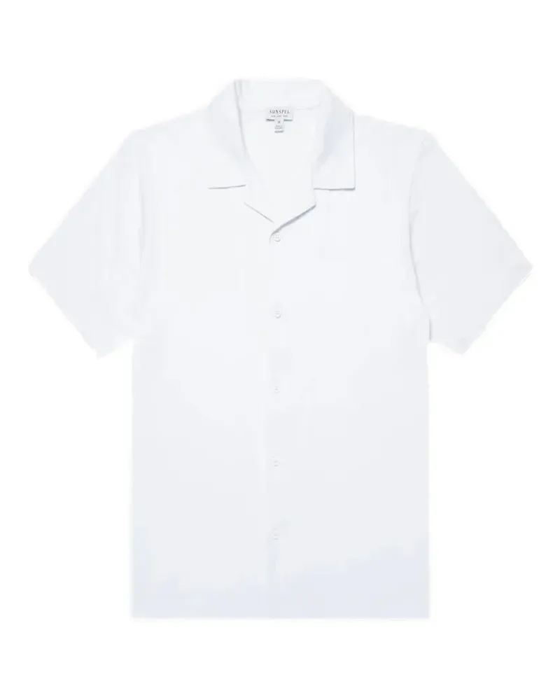 Sunspel Riviera shirt - Weiß Weiß