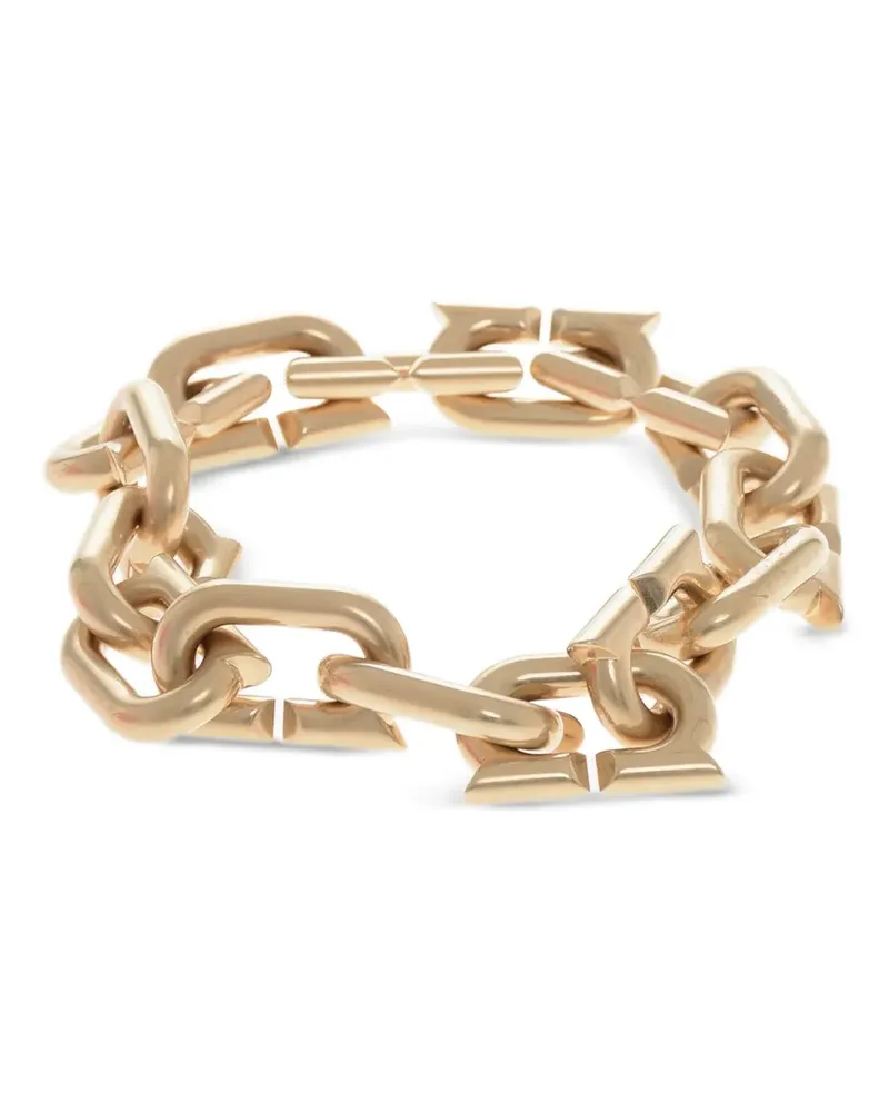 Ferragamo Halskette mit Maxikleid - Gold Gold