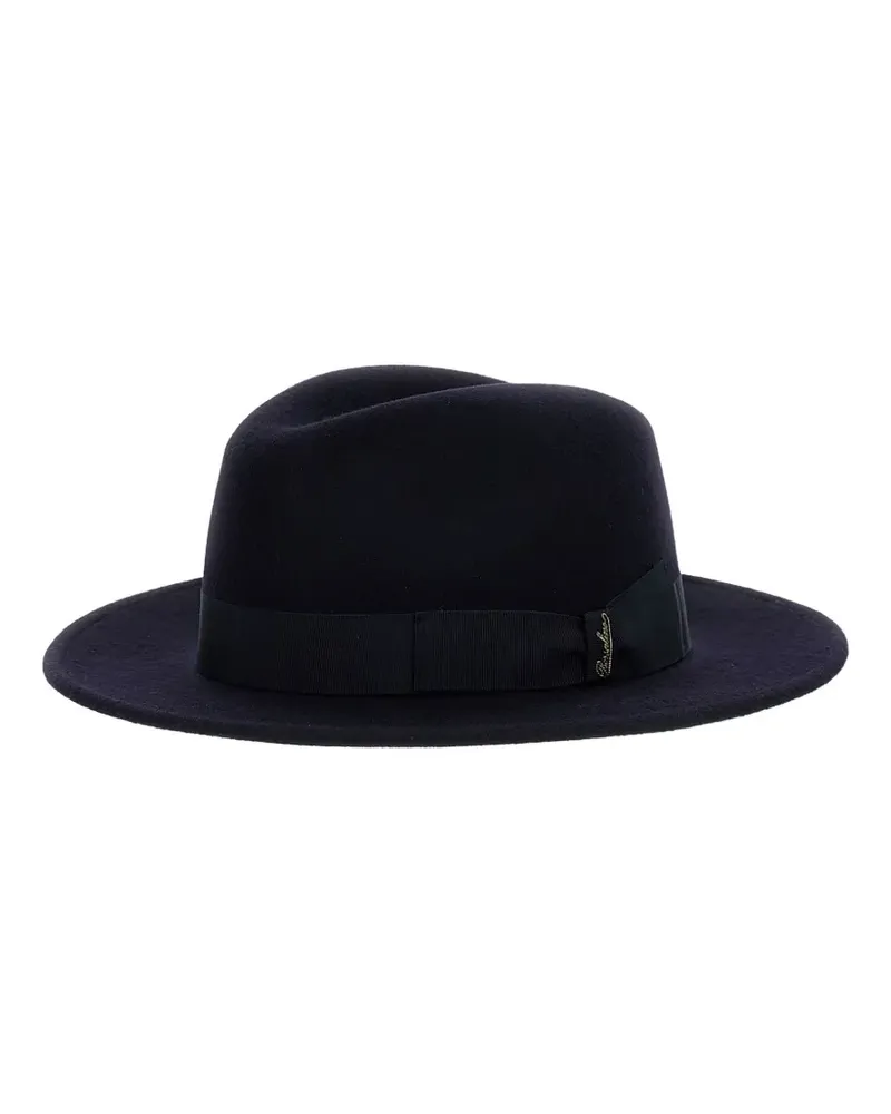 Borsalino Jer Marengo Hut mit Schleifenbesatz - Blau Blau