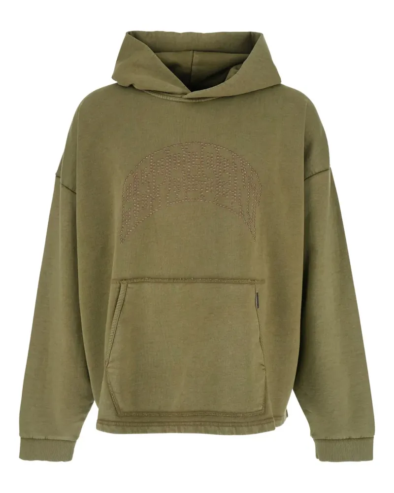 REPRESENT Hoodie mit Kängurutasche - Grün Grün