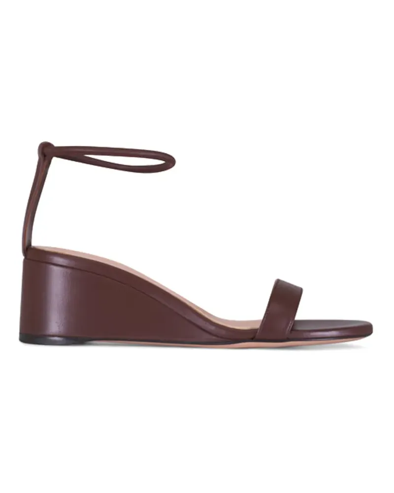 Gianvito Rossi Wedge-Sandalen - Braun Braun