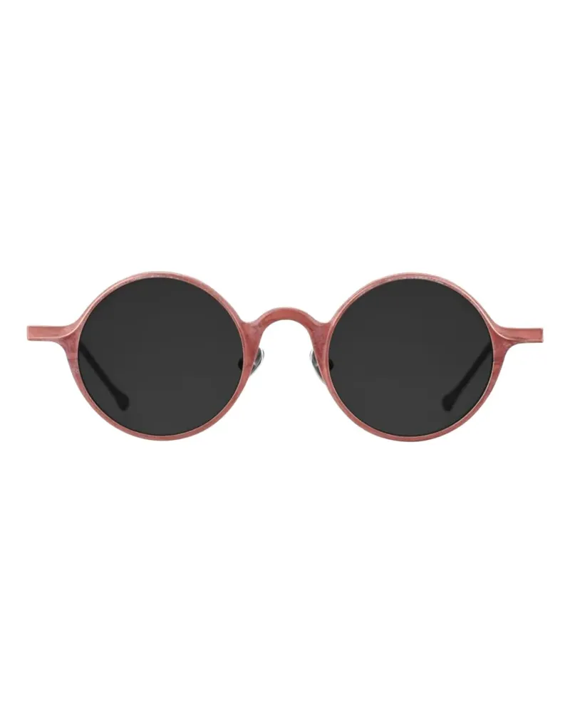 RIGARDS Sonnenbrille mit rundem Gestell - Rot Rot