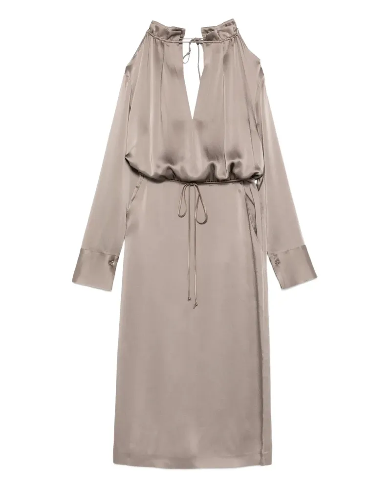 Semicouture Schulterfreies Kleid - Nude Nude