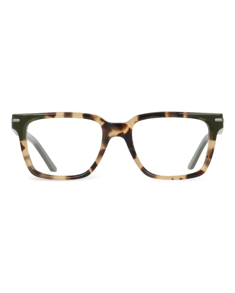 Nike Brille mit eckigem Gestell - Grün Grün