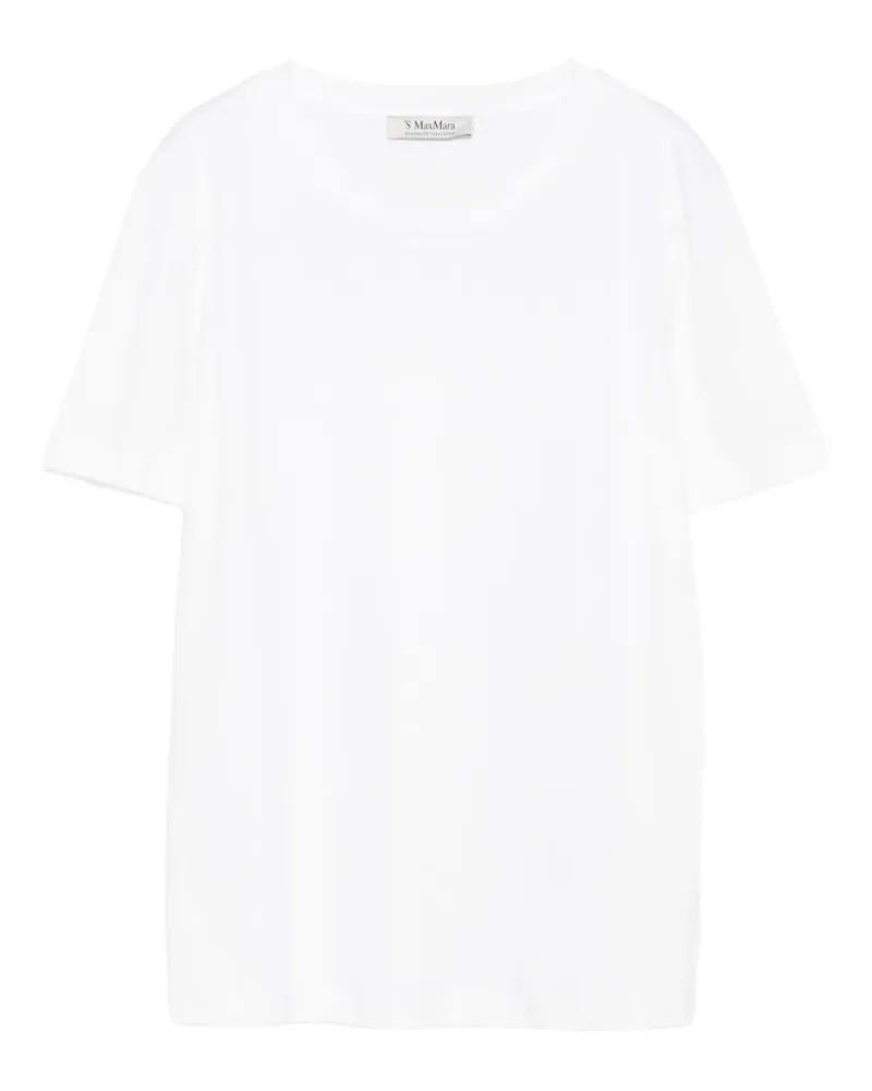 Max Mara Max Mara crew-neck T-shirt - Weiß Weiß