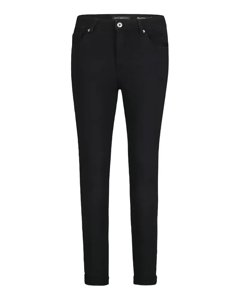 Betty Barclay turn-up trousers - Schwarz Schwarz