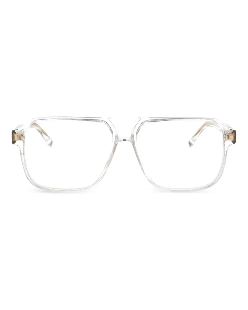 Dsquared2 Brille mit eckigem Gestell - Nude Nude