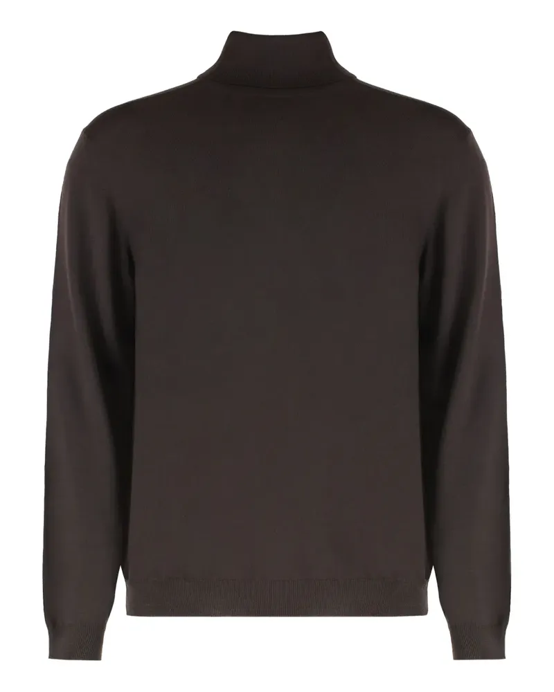 Slowear Pullover mit Stehkragen - Braun Braun