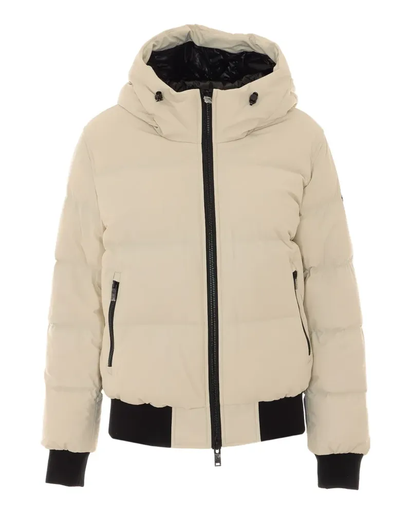 Moose Knuckles Soho padded hooded jacket - Weiß Weiß