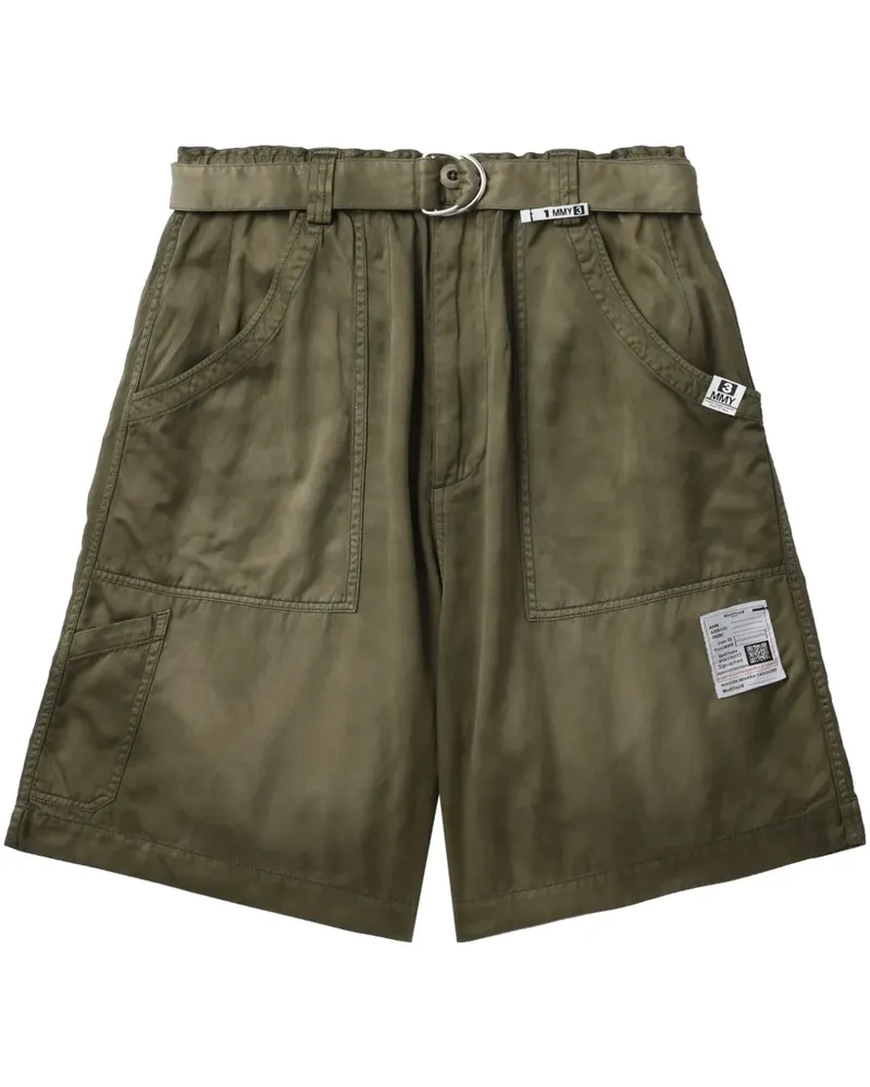 MIHARAYASUHIRO Repair Shorts - Grün Grün