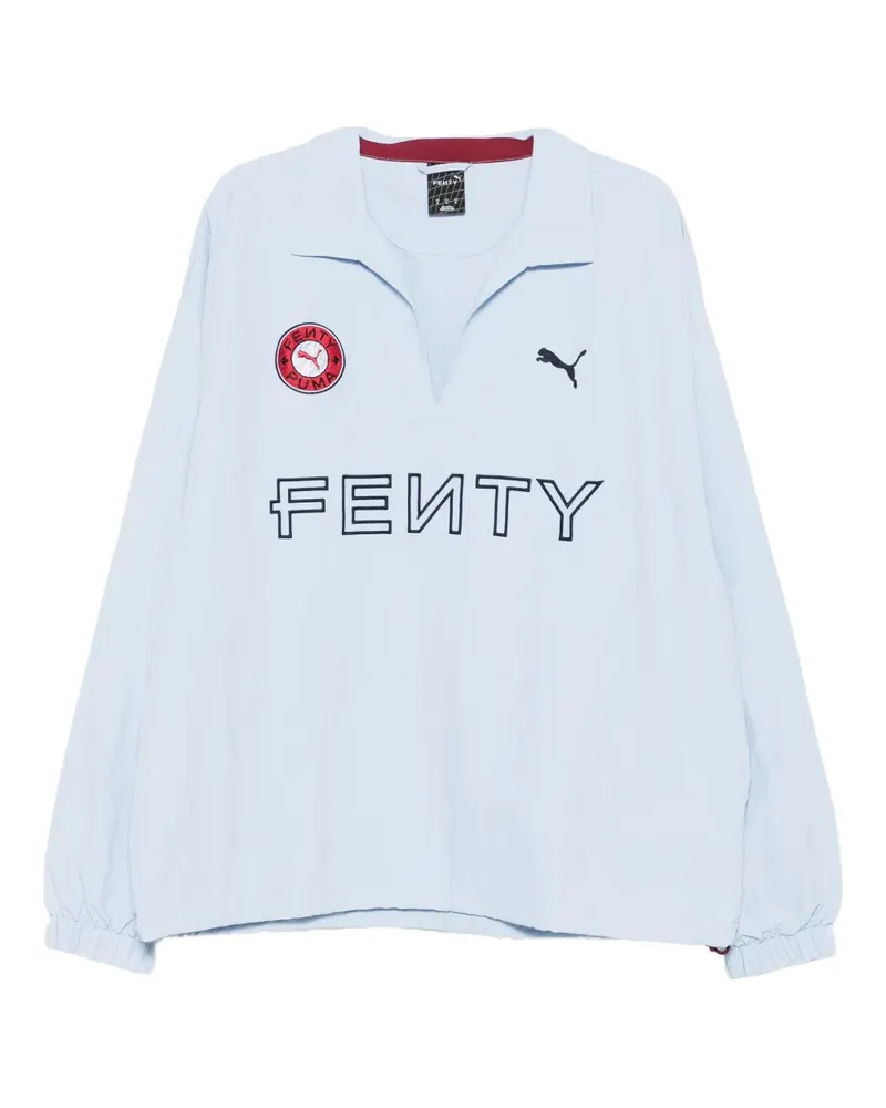 Puma Sweatshirt mit Logo-Verzierung - Blau Blau