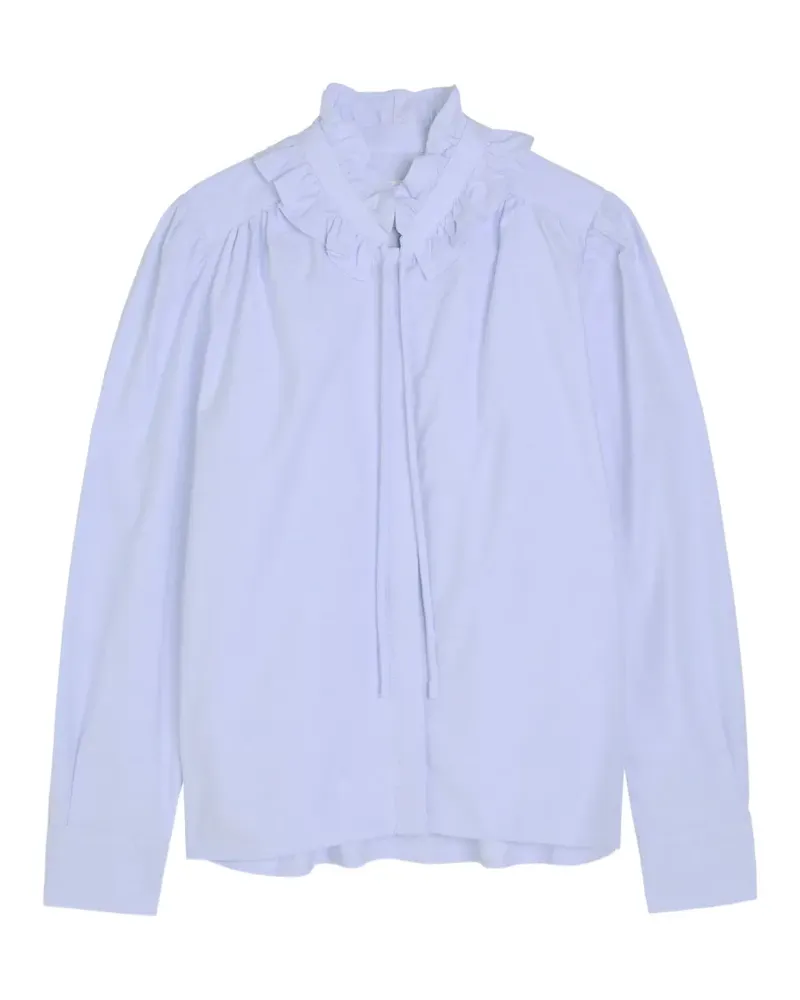 Citizens of humanity Calista frilled cotton blouse - Blau Blau