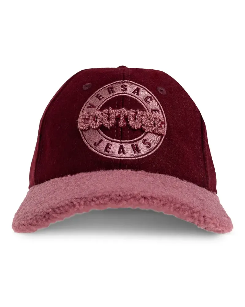 Versace Jeans Baseballkappe mit Logo-Stickerei - Braun Braun