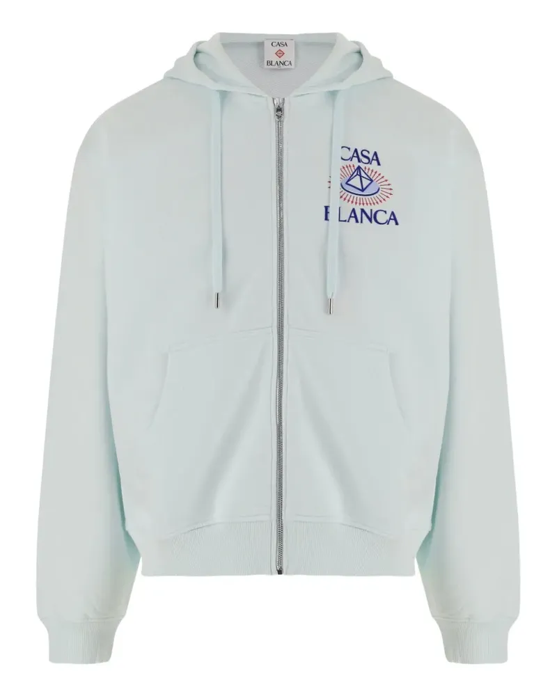 Casablanca Paris Celestial Pyramid Kapuzenjacke - Blau Blau