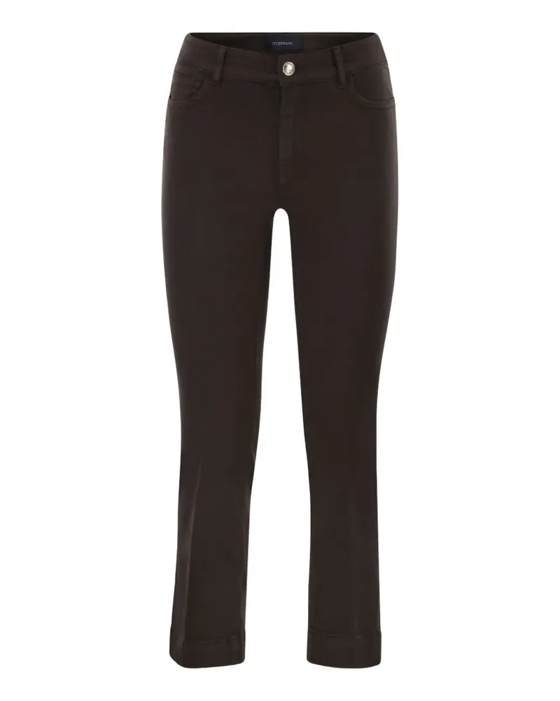 SPORTMAX Ausgestellte Enna Hose - Braun Braun