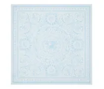 Schal mit Barocco-Print - Blau