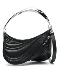 Thierry Mugler Kleine Spiral Curve 01 Handtasche Schwarz