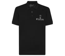 Pikee-Poloshirt mit Logo-Patch