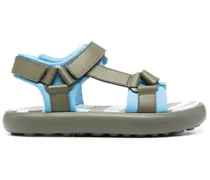 Sandalen mit Klettverschluss - Grün
