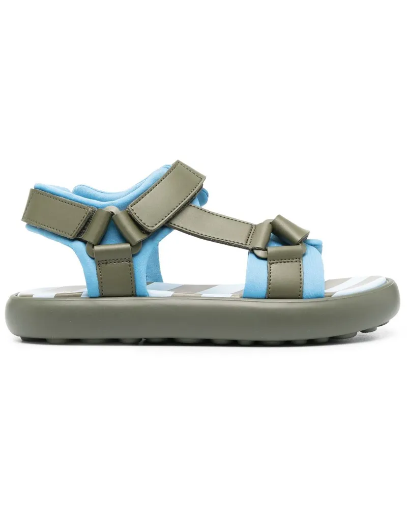 Camper Sandalen mit Klettverschluss - Grün Grün
