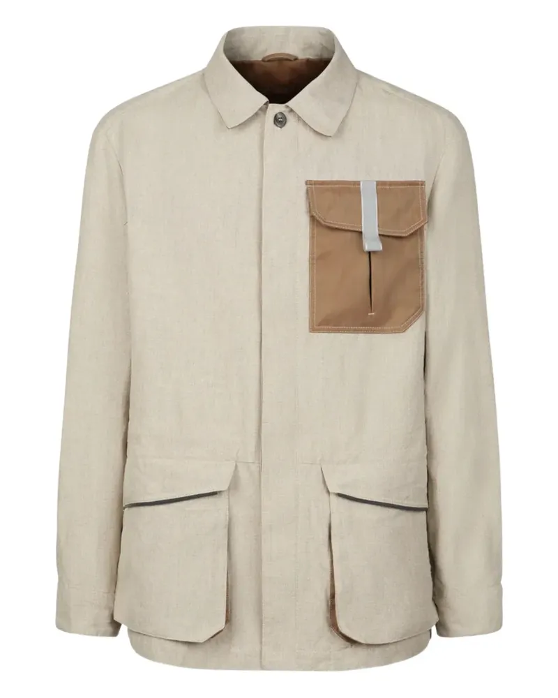 SEASE Leichte Jacke - Nude Nude