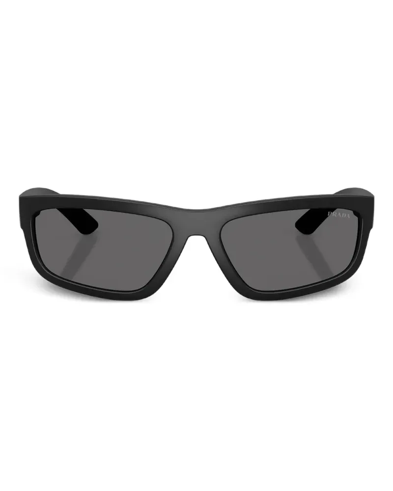 Prada rectangle-frame sunglasses - Schwarz Schwarz