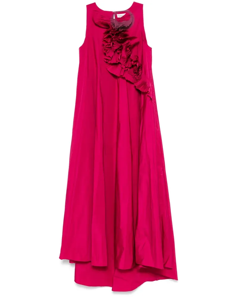 P.A.R.O.S.H. P.A.R.O H. Kleid mit Rüschen - Rosa Rosa