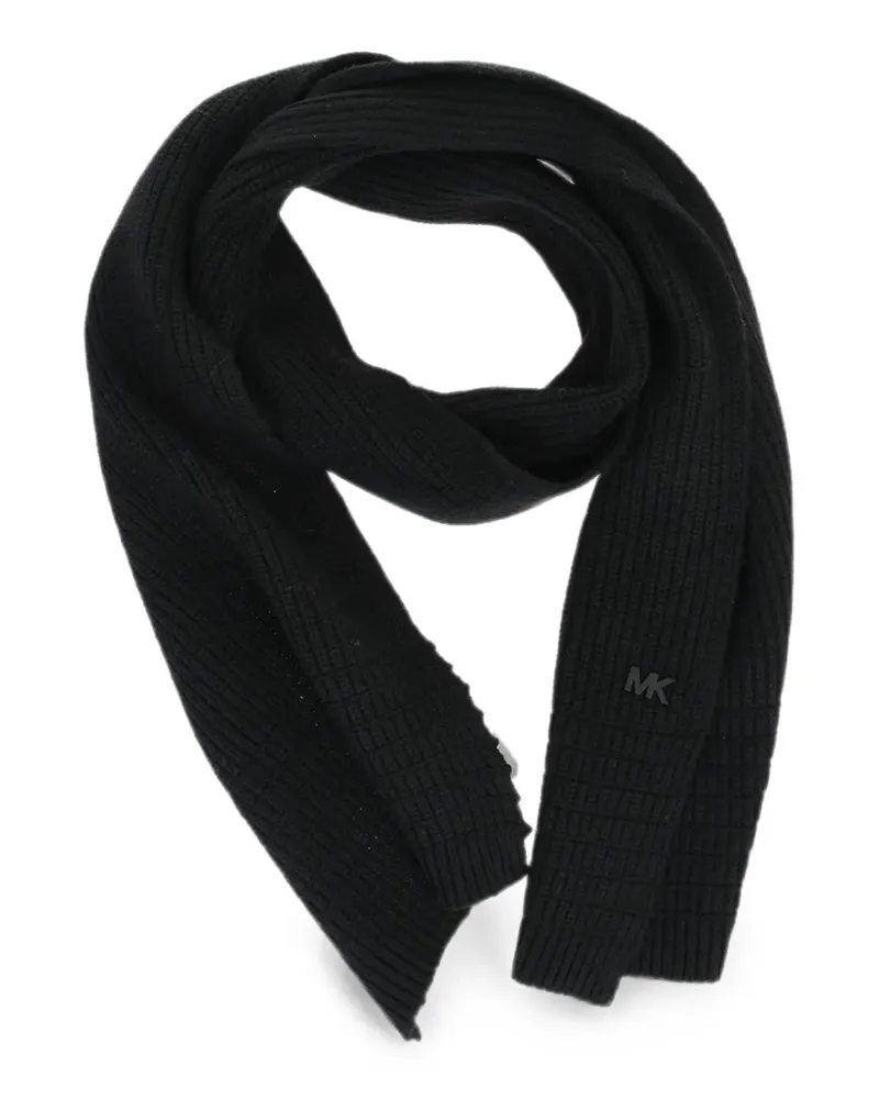 Michael Kors Links Shaker Schal - Schwarz Schwarz
