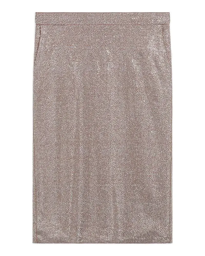 Giuseppe di Morabito sequin-embellished pencil midi skirt - Silber Silber