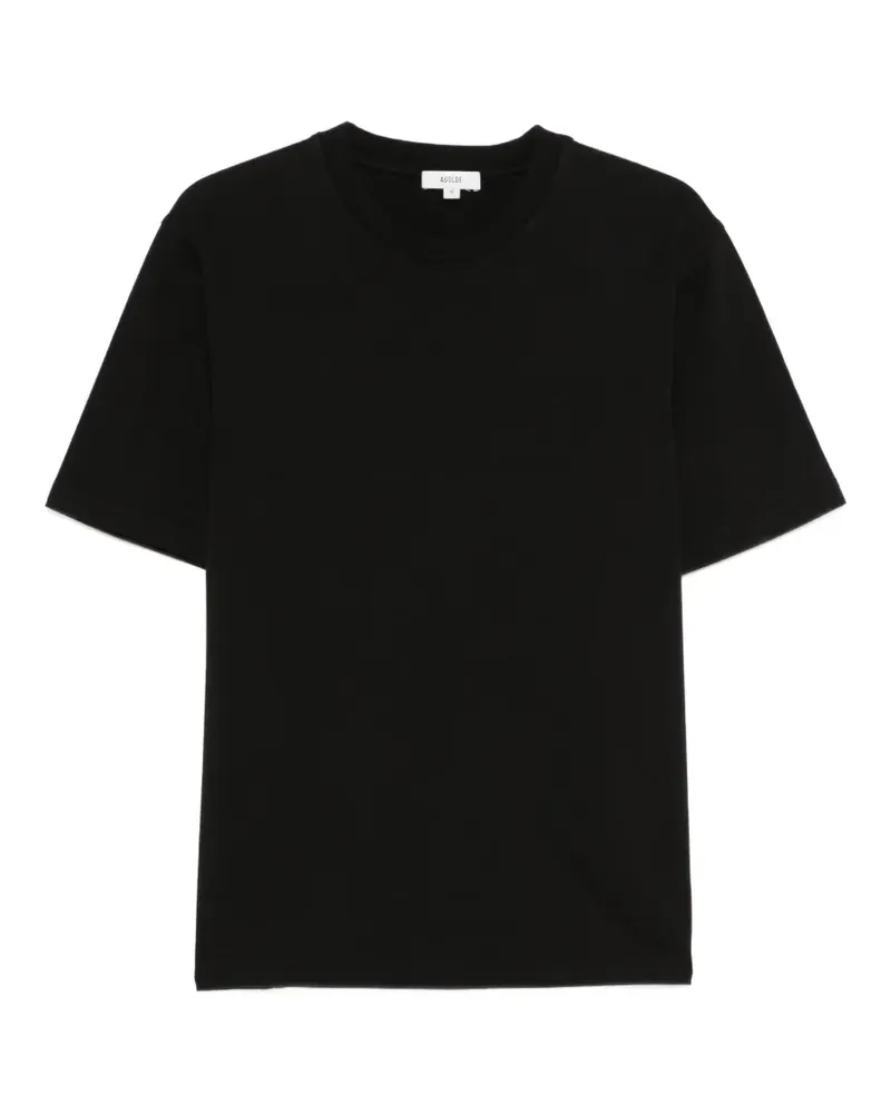 AGOLDE Asha T-Shirt mit rundem Ausschnitt - Schwarz Schwarz