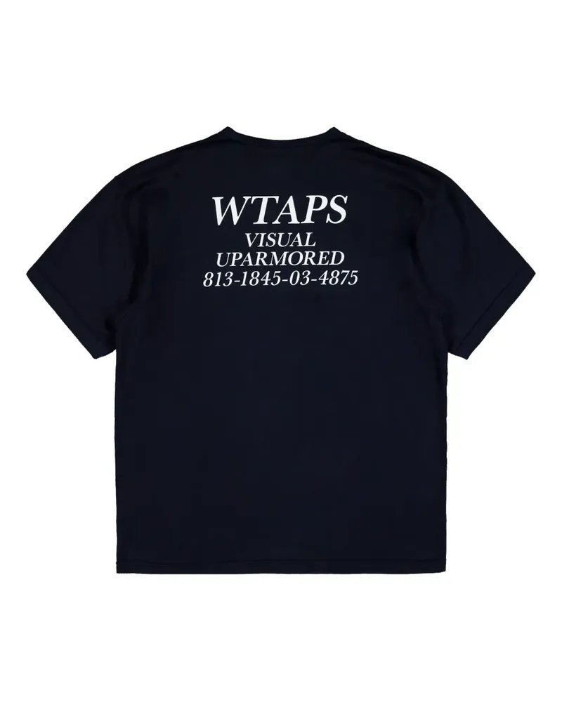 WTAPS short-sleeved T-shirt - Blau Blau