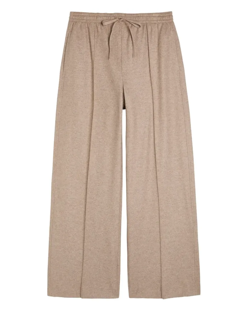 Vince drawstring wide-leg trousers - Nude Nude
