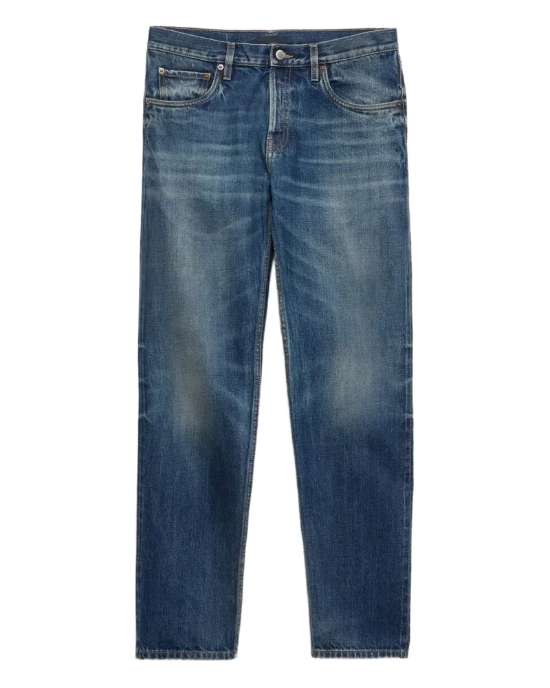 Prada Selvedge-Jeans mit geradem Bein - Blau Blau