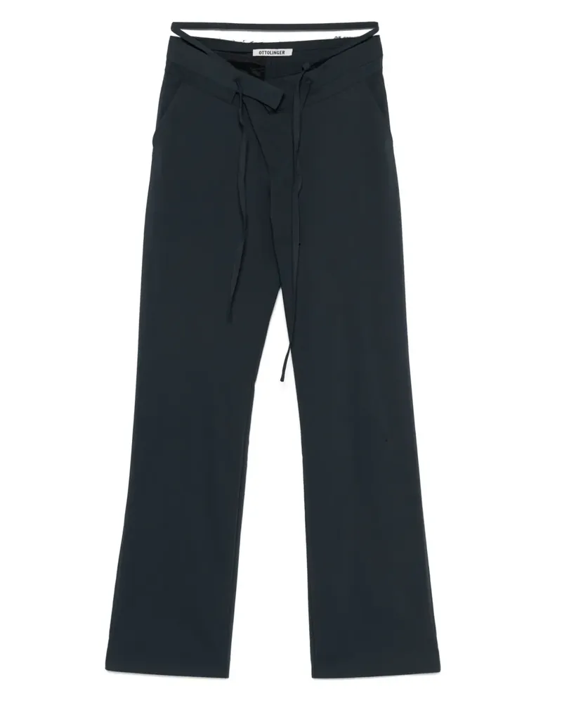 OTTOLINGER Ungesäumte Hose mit Bund - Blau Blau
