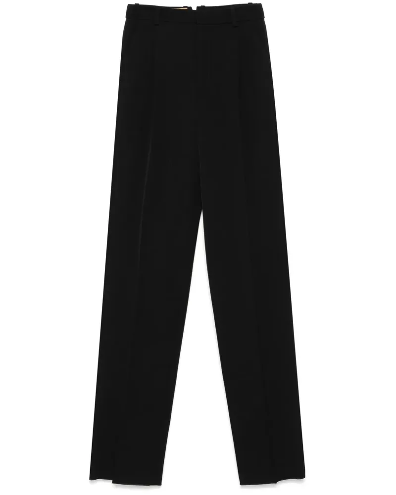 Saint Laurent Smoking-Hose aus Grain de Poudre - Schwarz Schwarz