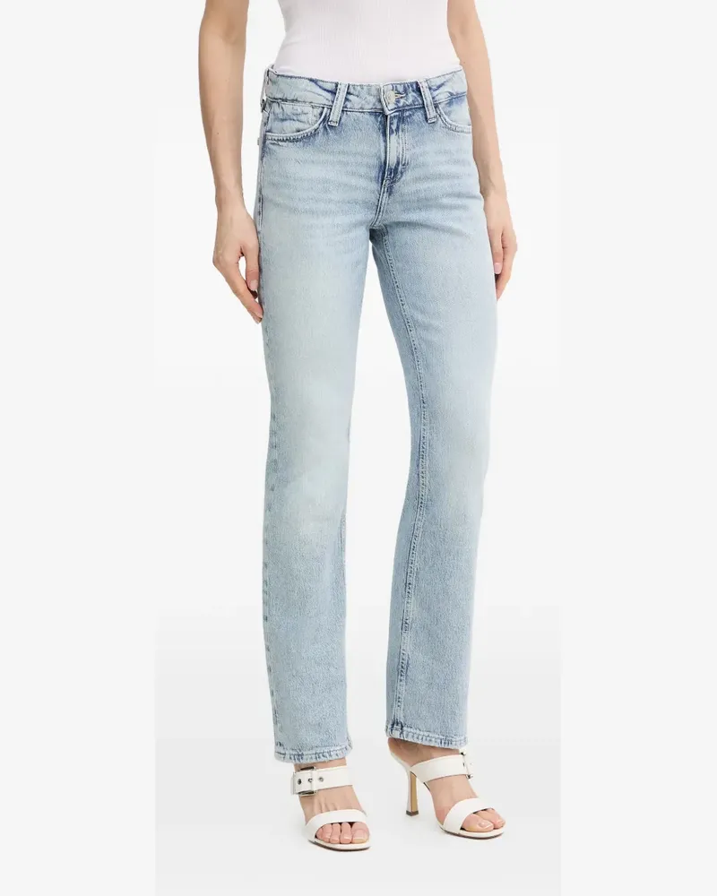 Guess beaded-pocket jeans - Blau Blau