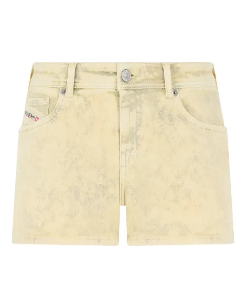 Diesel acid-wash denim shorts - Nude Nude