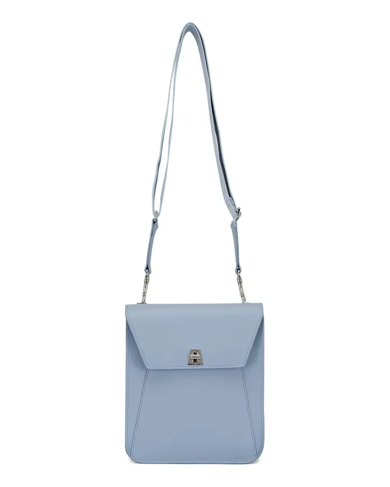 Akris Umhängetasche aus Leder - Blau Blau